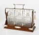 Antique Victorian English Silver Plated  3 Bottle Tantalus by Hobbs & Co C1870 | Ref. no. A4409 | Regent Antiques