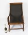 Anglo Indian Leather Teak Plantation Chair 19th Century | Ref. no. A4412a | Regent Antiques