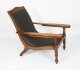 Anglo Indian Teak Planter& 39 s Chair with Extending Arms19th Century Anglo Indian Teak Planter\