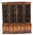 Vintage Flame Mahogany Breakfront Bookcase 20th Century | Ref. no. A4414 | Regent Antiques