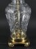 Vintage Large English Cut Glass Table Lamp Late 20th C | Ref. no. A4418a | Regent Antiques