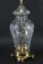 Vintage Large English Cut Glass Table Lamp Late 20th C | Ref. no. A4418a | Regent Antiques