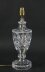 Vintage English  Cut Glass Table Lamp Late 20th C | Ref. no. A4418b | Regent Antiques