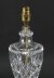Vintage English  Cut Glass Table Lamp Late 20th C | Ref. no. A4418b | Regent Antiques
