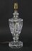 Vintage English  Cut Glass Table Lamp Late 20th C | Ref. no. A4418b | Regent Antiques