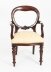 Antique 8ft  Flame Mahogany Dining Table C1870 & 10 Balloon Back Chairs | Ref. no. A4436a | Regent Antiques