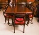 Antique 8ft  Flame Mahogany Dining Table C1870 & 10 Regency Revival  Chairs | Ref. no. A4436b | Regent Antiques