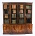 Vintage Flame Mahogany Four Door Breakfront Bookcase  20th Century | Ref. no. A4437 | Regent Antiques