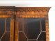 Vintage Pair Flame Mahogany Breakfront Bookcases 20th Century | Ref. no. A4437A | Regent Antiques