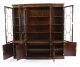 Vintage Pair Flame Mahogany Breakfront Bookcases 20th Century | Ref. no. A4437A | Regent Antiques