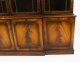 Vintage Pair Flame Mahogany Breakfront Bookcases 20th Century | Ref. no. A4437A | Regent Antiques