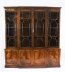 Vintage Pair Flame Mahogany Breakfront Bookcases 20th Century | Ref. no. A4437A | Regent Antiques