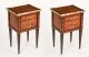 Antique Pair French Parquetry Bedside Cabinets 19th Century | Ref. no. A4441 | Regent Antiques