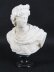 Antique Italian Alabaster Marble Bust of Greek God Apollo Belvedere 19th Century | Ref. no. A4447 | Regent Antiques