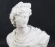 Antique Italian Alabaster Marble Bust of Greek God Apollo Belvedere 19th Century | Ref. no. A4447 | Regent Antiques