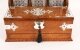 Antique Blonde Oak Tantalus 3 Decanter Dry Bar Games Compendium 19th C | Ref. no. A4449 | Regent Antiques