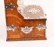 Antique Blonde Oak Tantalus 3 Decanter Dry Bar Games Compendium 19th C | Ref. no. A4449 | Regent Antiques