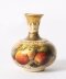 Antique Pair Miniature Royal Worcester Porcelain Vases William Ricketts 1925 | Ref. no. A4457 | Regent Antiques