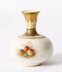 Antique Pair Miniature Royal Worcester Porcelain Vases William Ricketts 1925 | Ref. no. A4457 | Regent Antiques