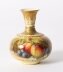 Antique Pair Miniature Royal Worcester Porcelain Vases William Ricketts 1925 | Ref. no. A4457 | Regent Antiques