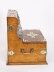 Antique 3 Decanter Golden Oak Tantalus Dry Bar Games Compendium 19th C | Ref. no. A4466 | Regent Antiques
