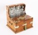 Antique 3 Decanter Golden Oak Tantalus Dry Bar Games Compendium 19th C | Ref. no. A4466 | Regent Antiques