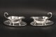 Antique Pair English Silver Plated Sauce Boats on Stands Circa 1910 | Ref. no. A4475x | Regent Antiques