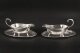 Antique Pair English Silver Plated Sauce Boats on Stands Circa 1910 | Ref. no. A4475x | Regent Antiques
