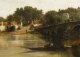 Antique 5ft Oil Painting "Sonning-on-Thames" Vernon Howard 19th C | Ref. no. A4476 | Regent Antiques