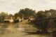 Antique 5ft Oil Painting "Sonning-on-Thames" Vernon Howard 19th C | Ref. no. A4476 | Regent Antiques