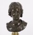 Antique Pair Italian Bronze Busts of Dionysus and Ariadne 19th C | Ref. no. A4480 | Regent Antiques