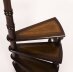 Vintage Set Spiral Mahogany Library Steps 20th C | Ref. no. A4491 | Regent Antiques