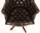 Vintage English Hand Made Leather Directors Desk Chair Mid 20th C | Ref. no. A4493 | Regent Antiques