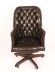 Vintage English Hand Made Leather Directors Desk Chair Mid 20th C | Ref. no. A4493 | Regent Antiques