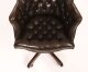 Vintage English Hand Made Leather Directors Desk Chair Mid 20th C | Ref. no. A4493 | Regent Antiques