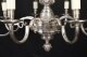 Antique English Silver Plated Chandelier Circa 1920 20th C | Ref. no. A4494b | Regent Antiques