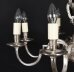 Antique English Silver Plated Chandelier Circa 1920 20th C | Ref. no. A4494b | Regent Antiques