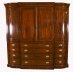 Antique George III Flame Mahogany Breakfront Secretaire Wardrobe C1780 18th C | Ref. no. A4505 | Regent Antiques