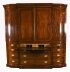 Antique George III Flame Mahogany Breakfront Secretaire Wardrobe C1780 18th C | Ref. no. A4505 | Regent Antiques