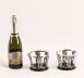 Antique Pair Silver Plated Wine Bottle Coasters  Circa 1900 | Ref. no. A4516 | Regent Antiques