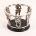 Antique Pair Silver Plated Wine Bottle Coasters  Circa 1900 | Ref. no. A4516 | Regent Antiques