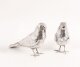 Antique Pair of Silver Plate Bronze Table Doves  Circa1900 | Ref. no. A4517 | Regent Antiques