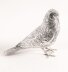 Antique Pair of Silver Plate Bronze Table Doves  Circa1900 | Ref. no. A4517 | Regent Antiques