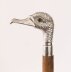 Antique Walking Stick Cane Silver Duck Head Handle dated 1909  94cm 37inches | Ref. no. A4528a | Regent Antiques