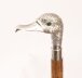 Antique Walking Stick Cane Silver Duck Head Handle dated 1909  94cm 37inches | Ref. no. A4528a | Regent Antiques