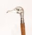 Antique Walking Stick Cane Silver Duck Head Handle dated 1909  94cm 37inches | Ref. no. A4528a | Regent Antiques
