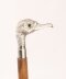 Antique Walking Stick Cane Silver Duck Head Handle dated 1909  94cm 37inches | Ref. no. A4528a | Regent Antiques