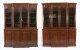 Antique Pair English Flame Mahogany Library Breakfront Bookcases 19th C | Ref. no. A4529a | Regent Antiques