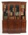 Antique Pair English Flame Mahogany Library Breakfront Bookcases 19th C | Ref. no. A4529a | Regent Antiques