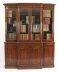 Antique Pair English Flame Mahogany Library Breakfront Bookcases 19th C | Ref. no. A4529a | Regent Antiques